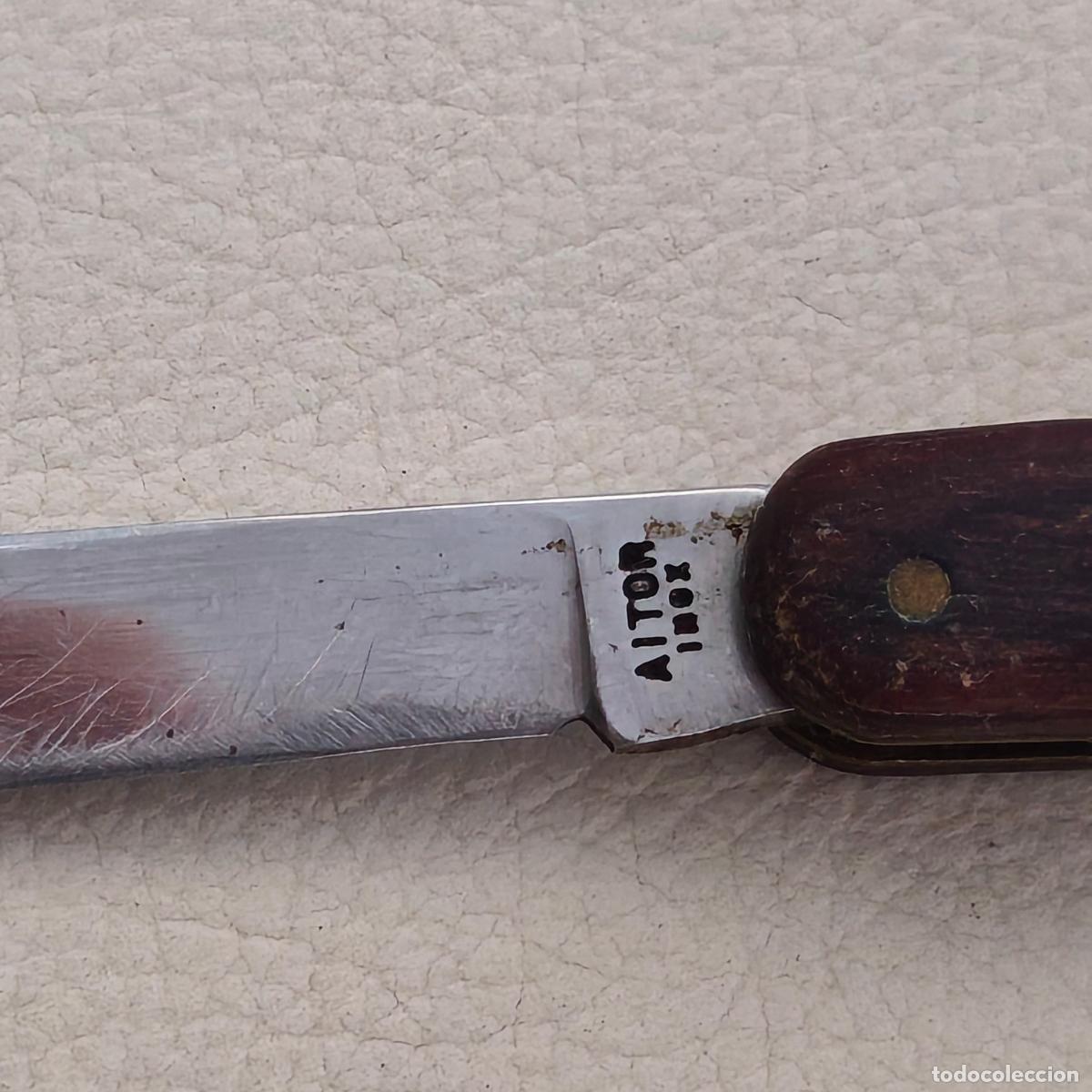 Militaria: Navaja Aitor mango mdera - Foto 3