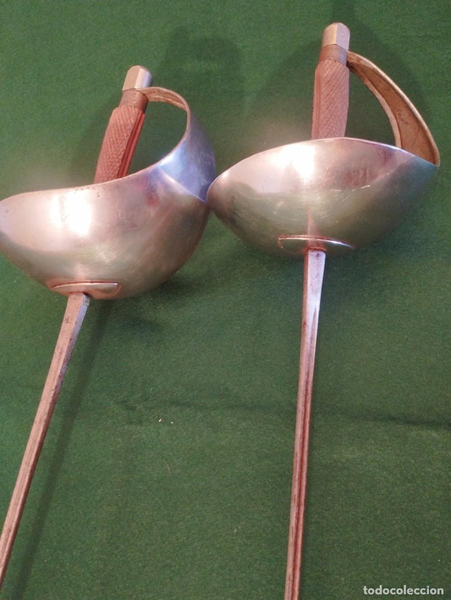 Militaria: Sables de esgrima deportiva.Anos 70.