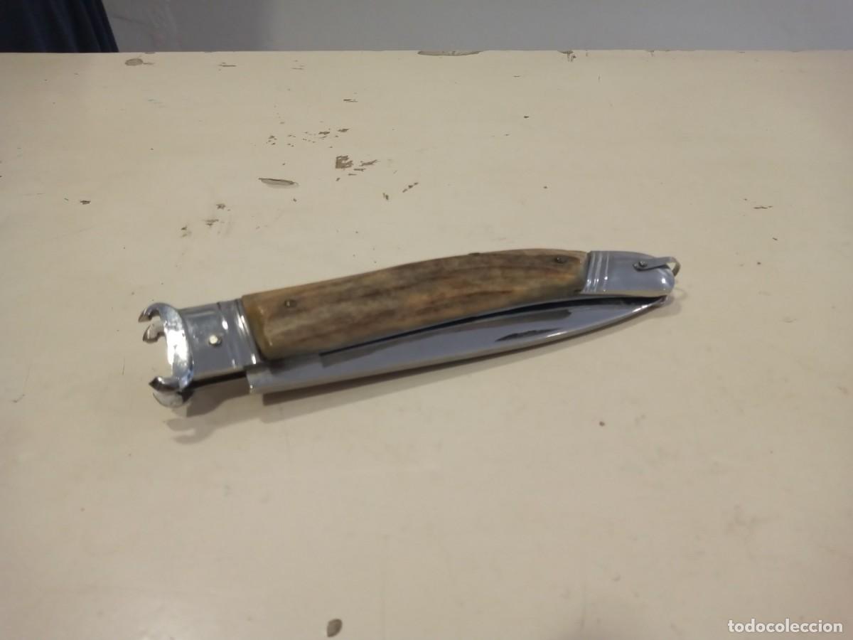 Militaria: NAVAJA ITALIANA TOLERINI ASTA 30 CM