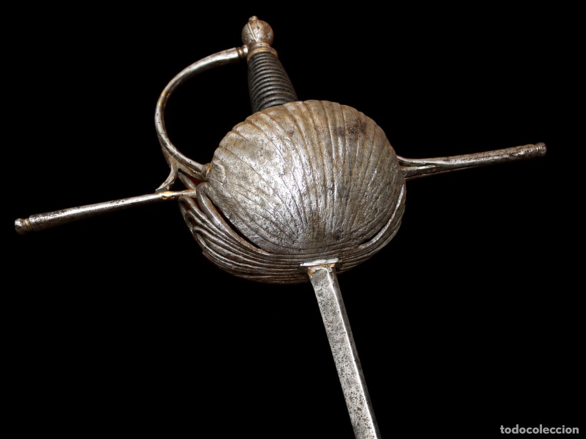 Militaria: espada ropera espanola hoja destreza
