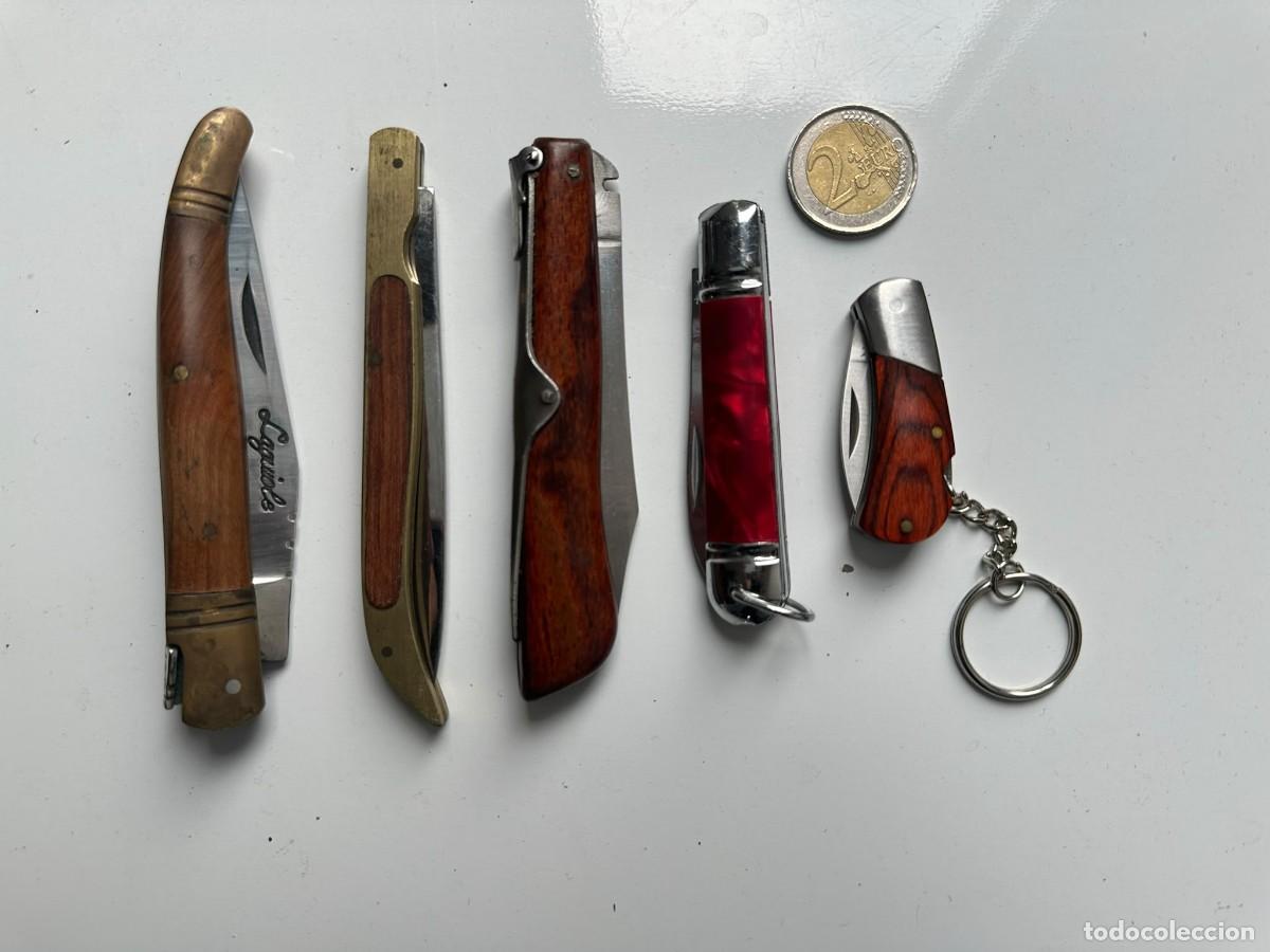 Militaria: Lote de cinco navajas nuevas a estrenar