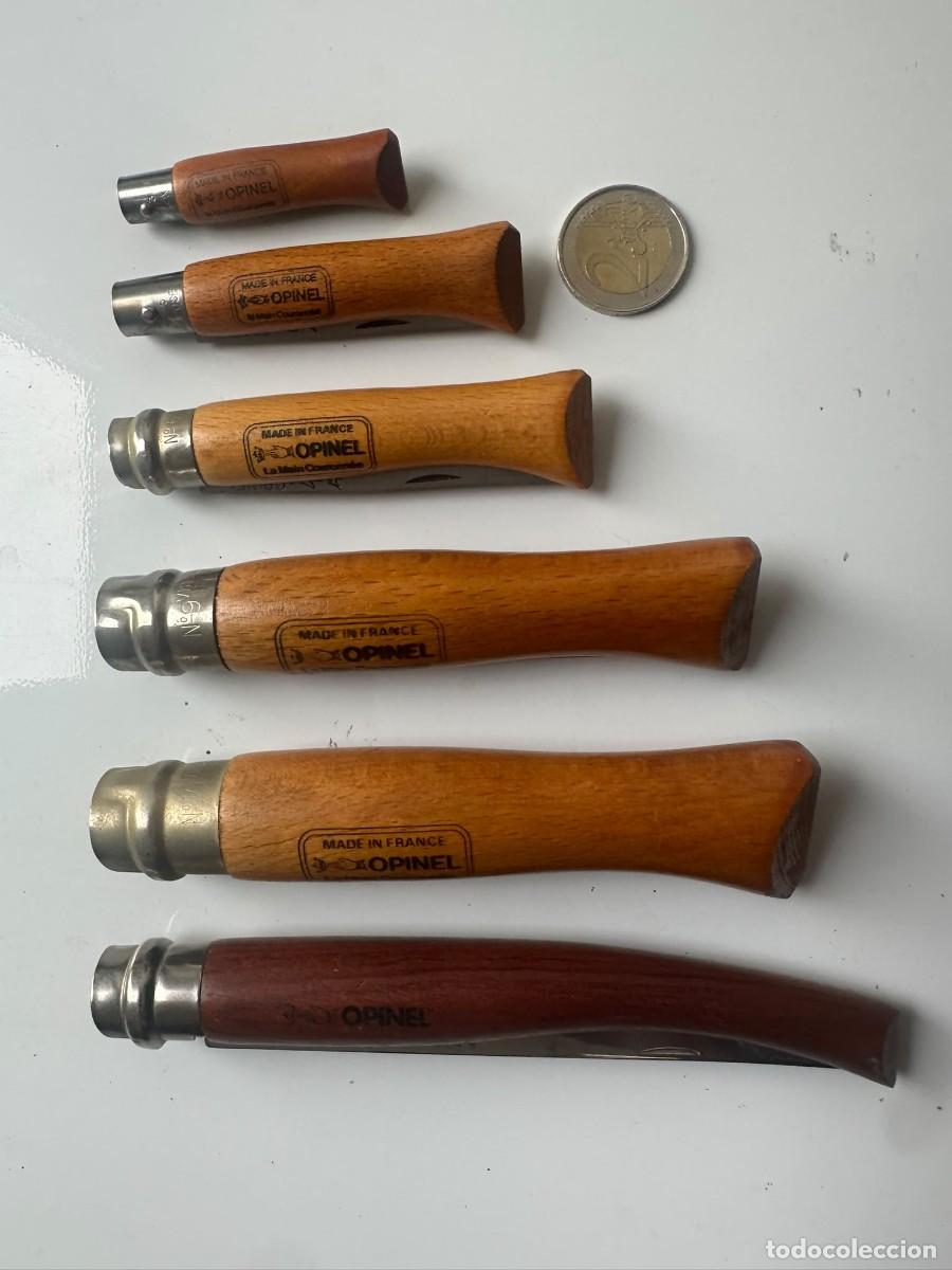 Militaria: Lote de seis navajas opinel nuevas a estrenar