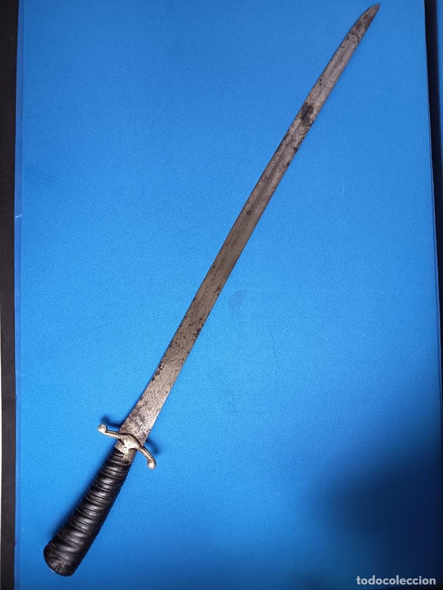 Militaria: Daga o espada de caza antigua