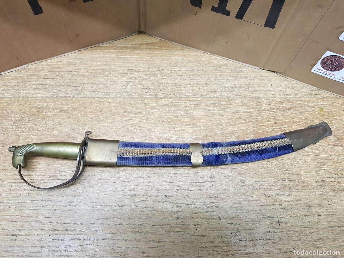 Militaria: ANTIGUA DAGA INDIA-LARGO TOTAL 49,1/2 CM