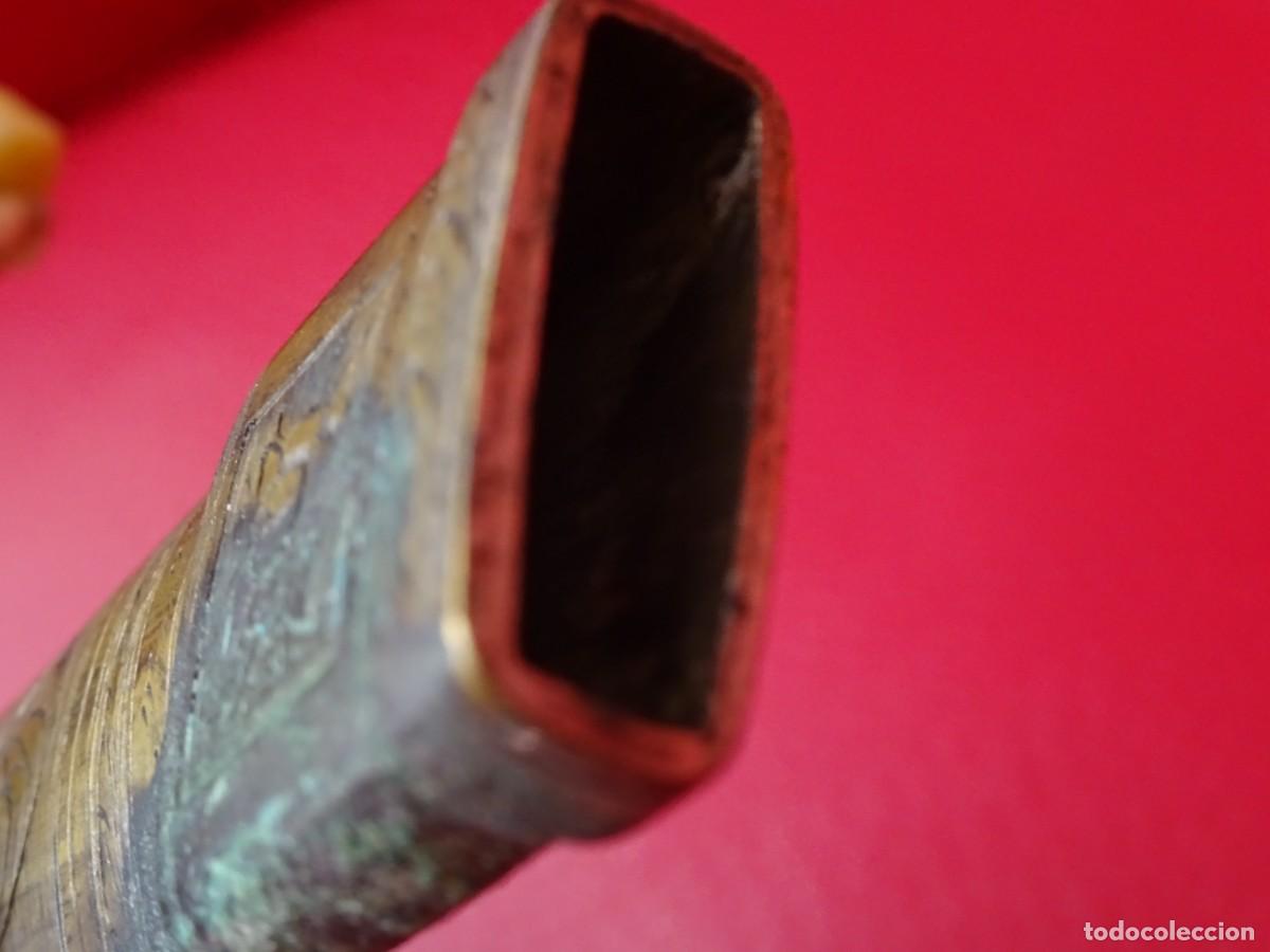 Militaria: couteau de chasse de pr&eacute;sent XIXe - Foto 14