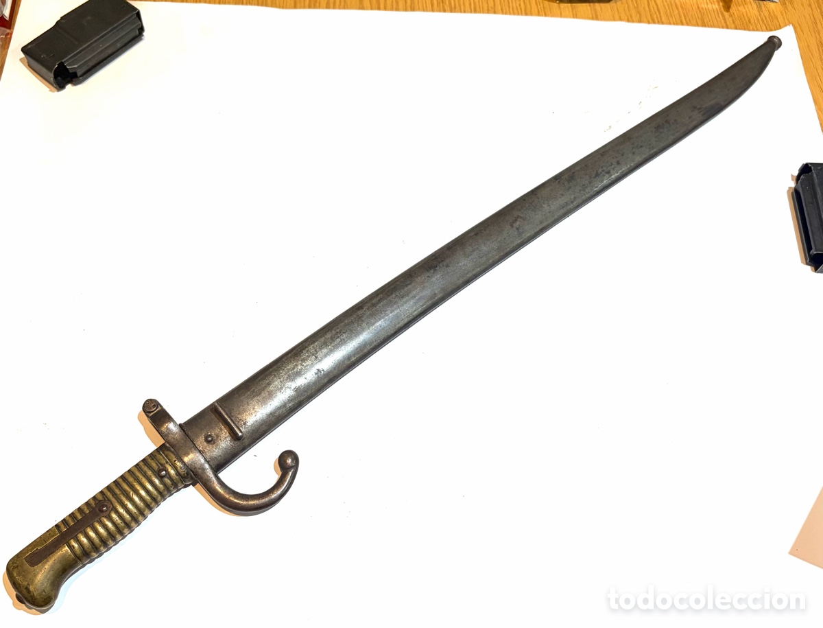 Militaria: Bayoneta francesa chassepot