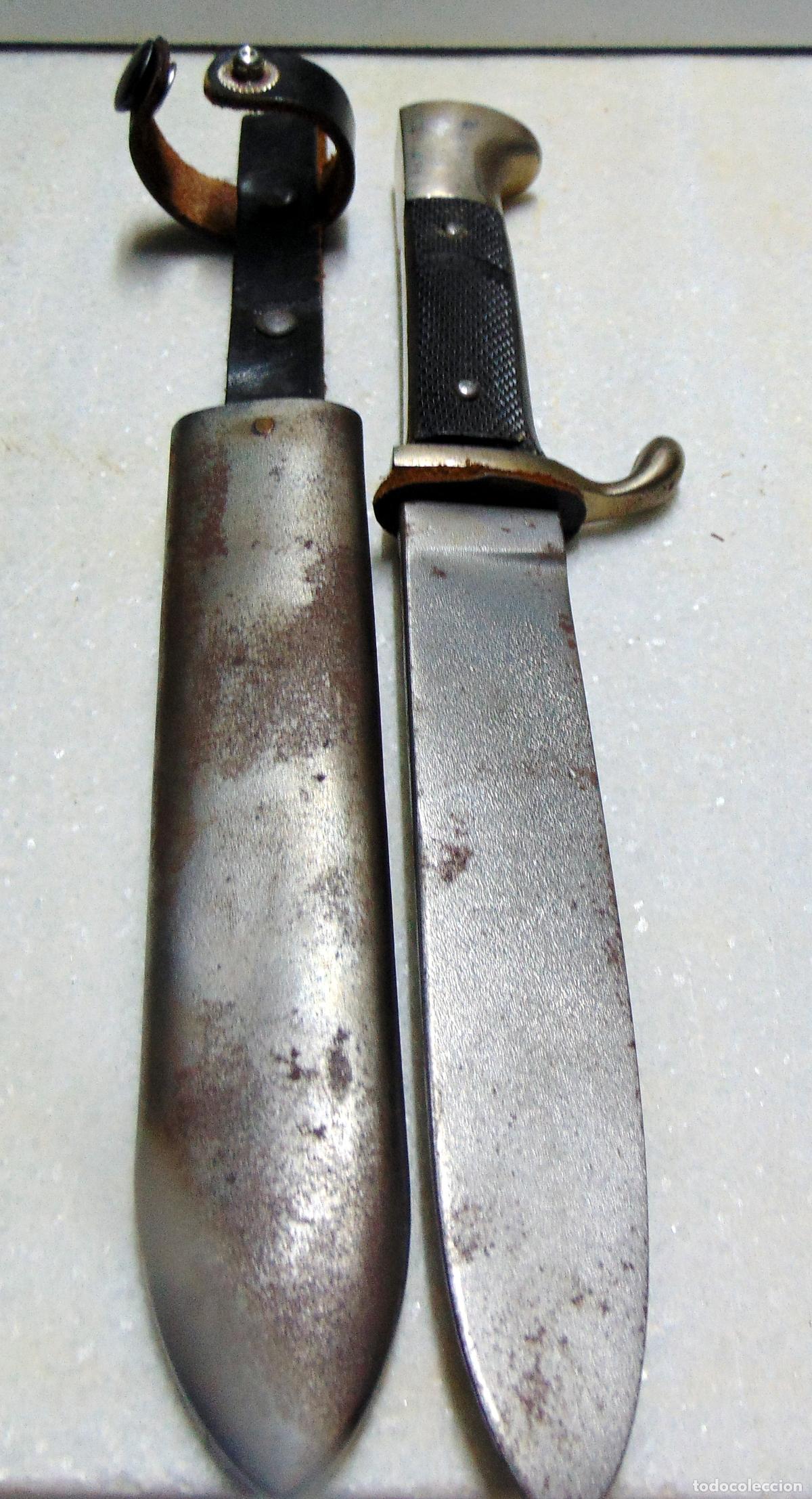Militaria: CUCHILLO JUVENIL DE LA FALANGE, VER FOTOS BUEN ESTADO GENERAL, LE FALTA LA INSIGNIA