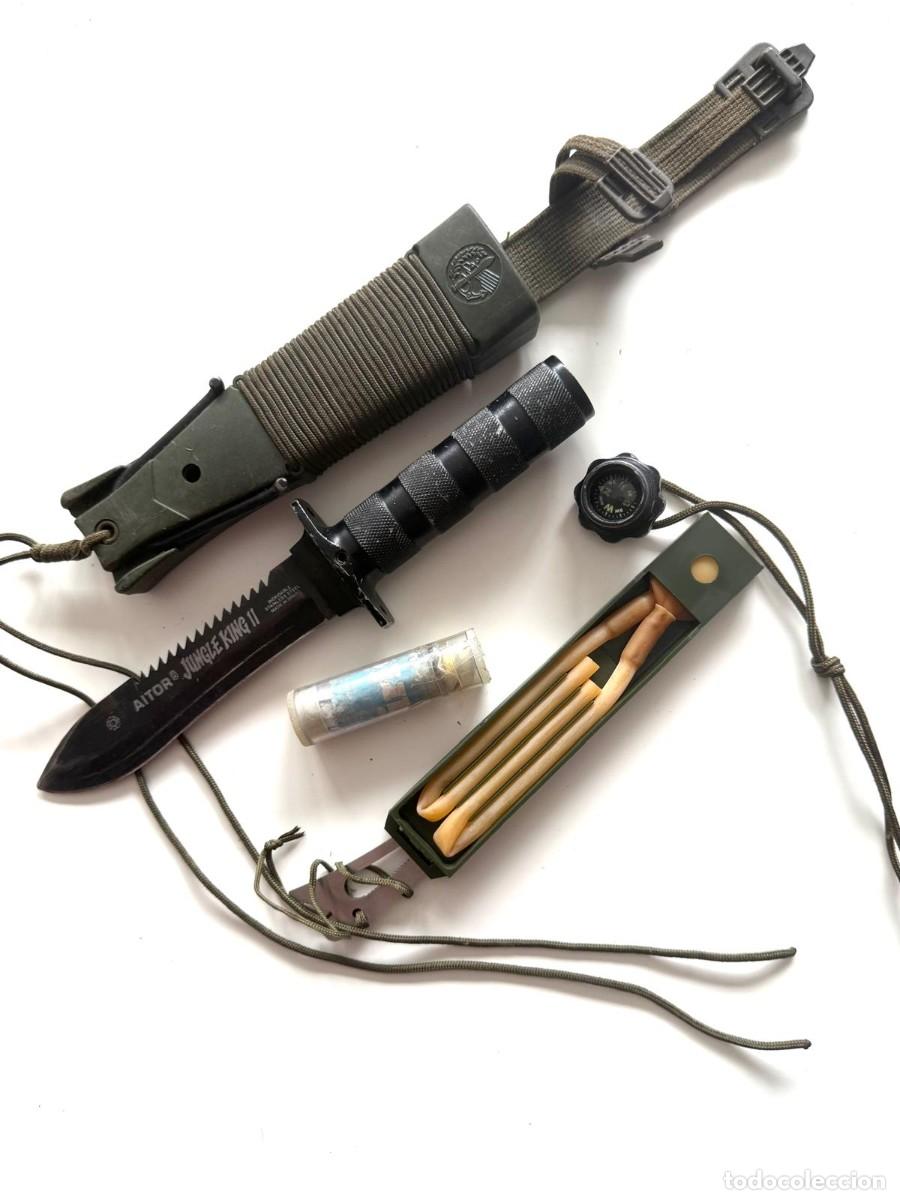 Militaria: Exclusivo Cuchillo de supervivencia Aitor Jungle King II