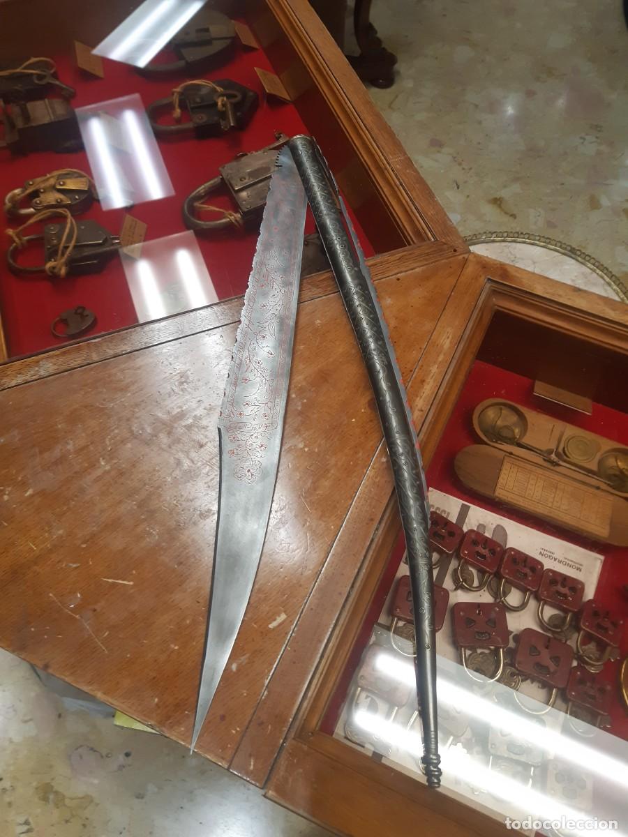Militaria: NAVAJA SANTACRUCE&Ntilde;A O MUDELANA. 116 CM. ABIERTA &iexcl;&iexcl;&iexcl;ENORME!!!