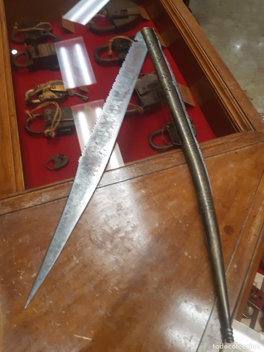 Militaria: NAVAJA SANTACRUCE&Ntilde;A O MUDELANA. 116 CM. ABIERTA &iexcl;&iexcl;&iexcl;ENORME!!!