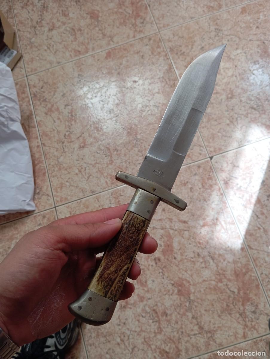 Militaria: Precioso cuchillo de caza espa&ntilde;ol