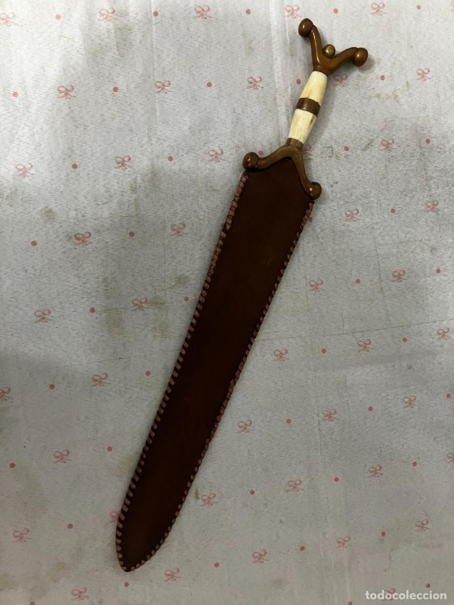 Militaria: ESPADA CELTIBERA DE ANTENAS REPRO + MILITAR + ENVIO INCLUIDO