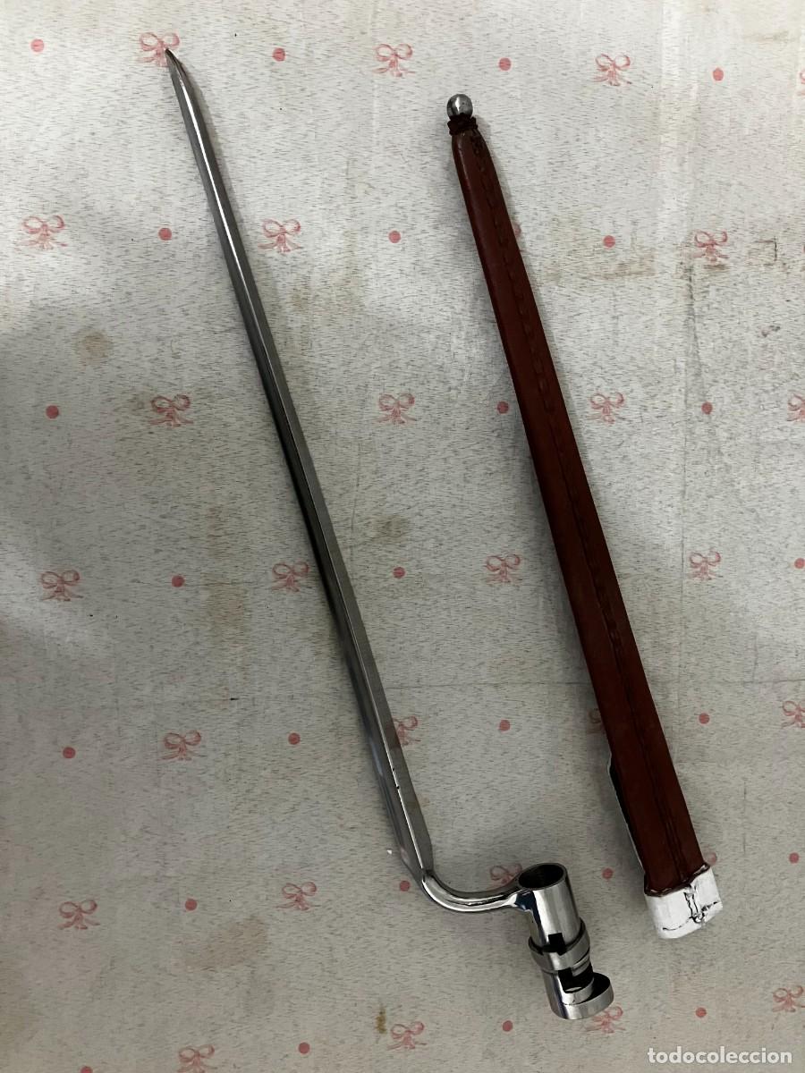 Militaria: BAYONETA FUSIL CHARLEVILLE NAPOLEONICO REPRO + MILITAR + ENVIO INCLUIDO