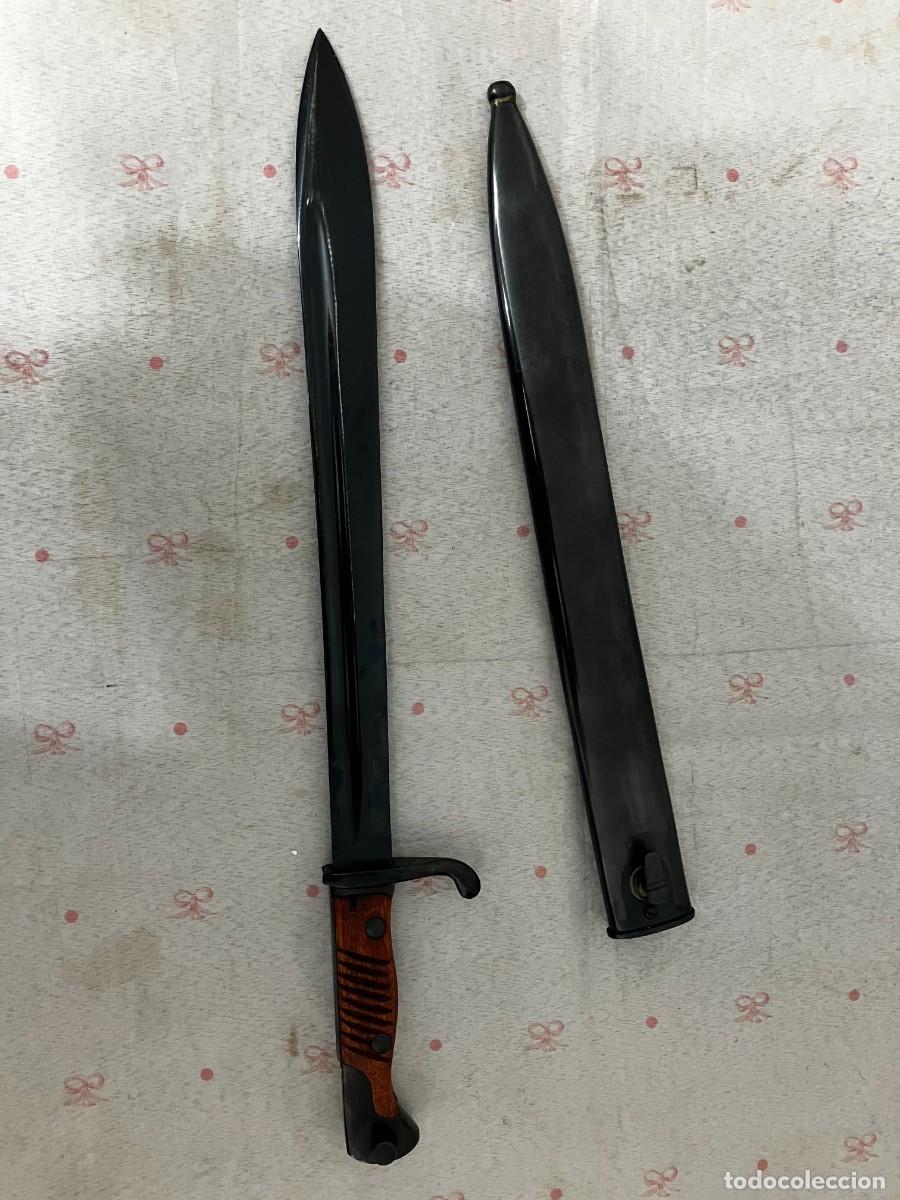 Militaria: BAYONETA FUSIL MAUSER 98 ALEMAN REPRO + GUERRA MUNDIAL + MILITAR + ENVIO INCLUIDO