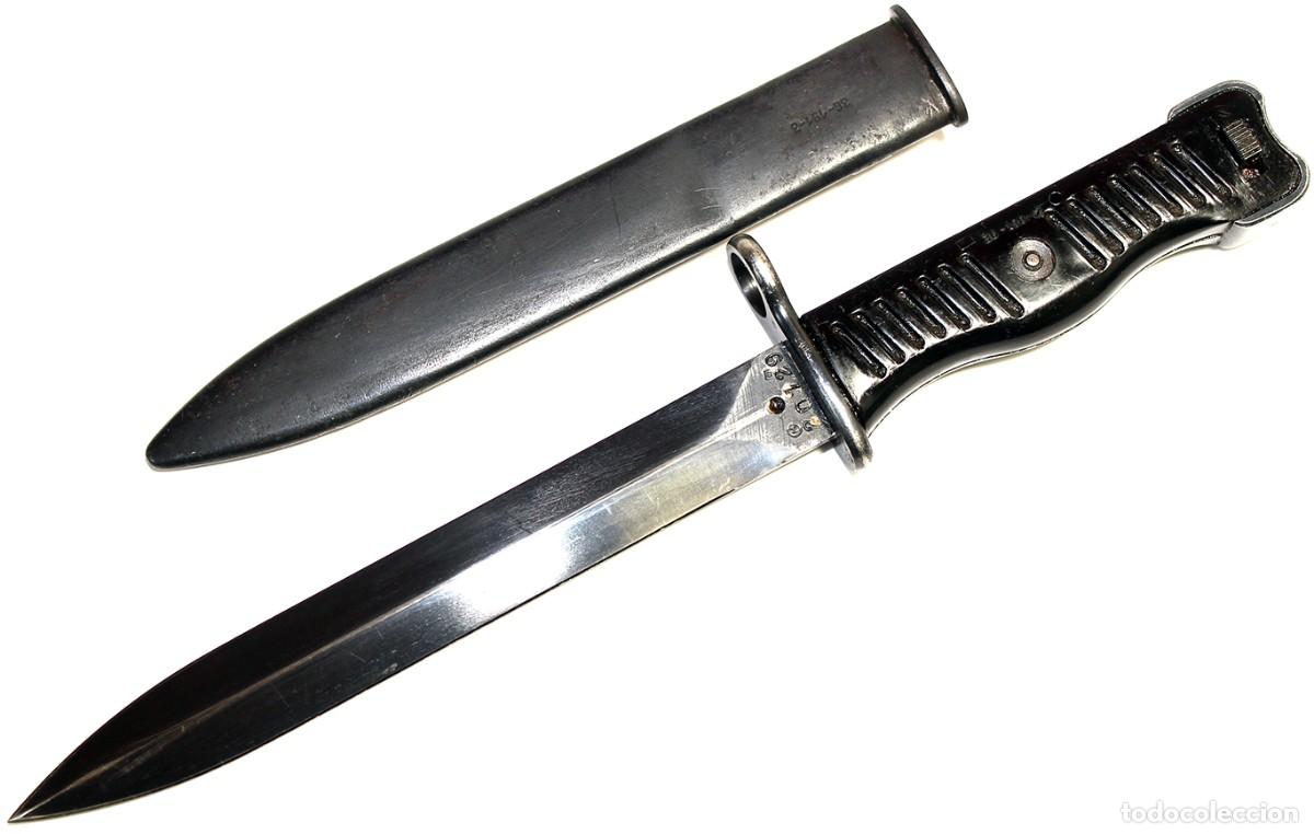 Militaria: Bayoneta yugoslava M 1956, para la metralleta M 1956