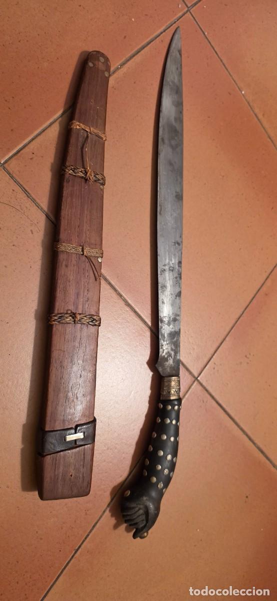 Militaria: Impresionante espada o machete filipino