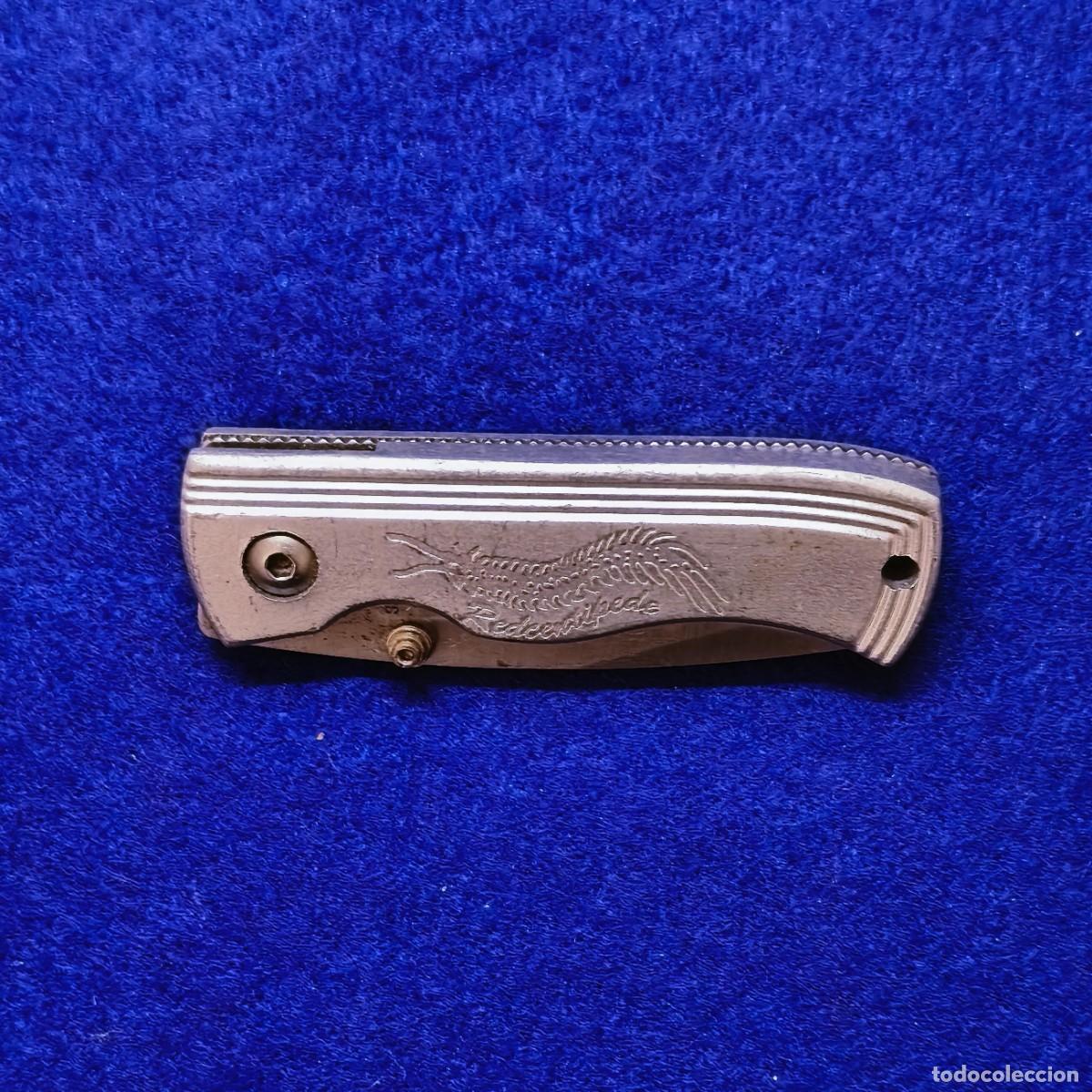Militaria: NAVAJA ACERO MARCA ?? . MED. X CMS