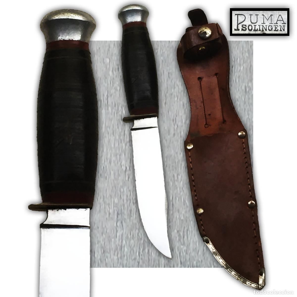 Militaria: Rare COUTEAU POGNARD PUMA 02 Post WW2 Original