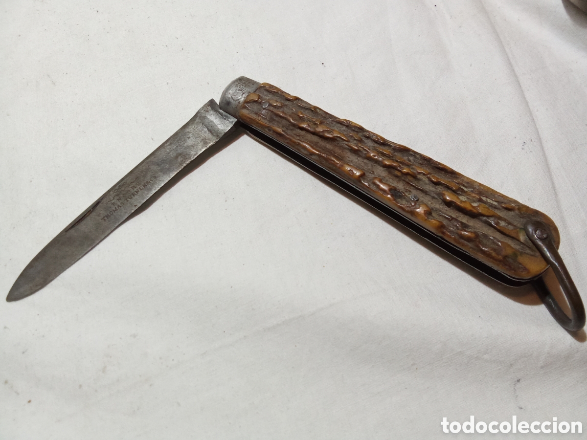 Militaria: PRECIOSA NAVAJA ENCORE THOMAS TURNER & Co.
