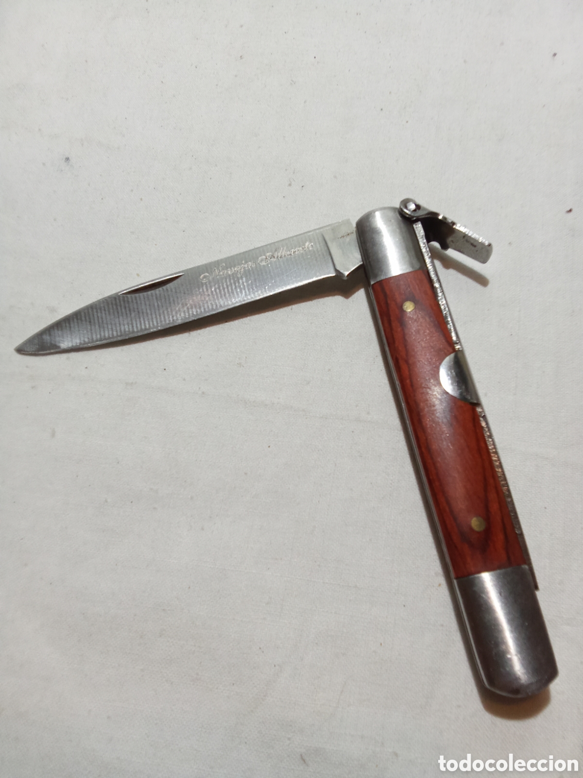 Militaria: BONITA Y PEQUE&Ntilde;A NAVAJA DE ALBACETE