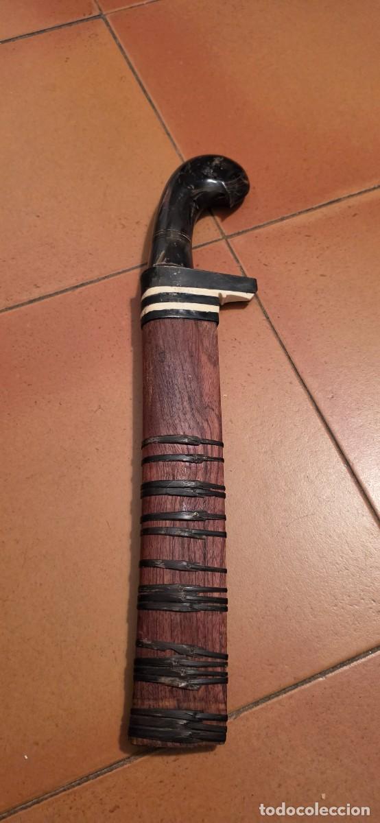 Militaria: Precioso golok Indonesia antiguo cuchillo