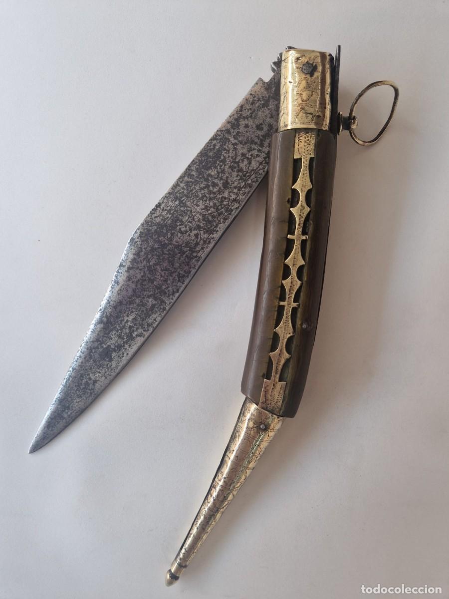 Militaria: NAVAJA DEL ROSELL&Oacute;N, RARA