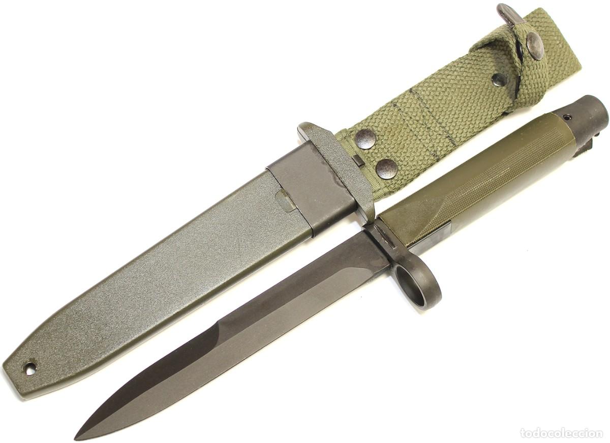 Militaria: Bayoneta griega para fusil autom&aacute;tico G3 EBO (Hellenic Arms Industries) 1