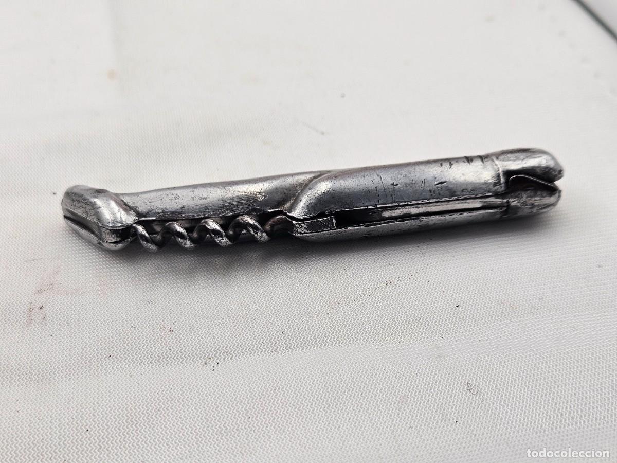 Militaria: RARE ANCIEN COUTEAU PLIABLE LAGUIOLE MASSI&Eacute; BARAIDIER