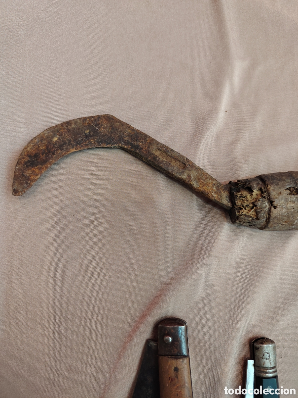 Militaria: Lote de navajas antiguas - Foto 2