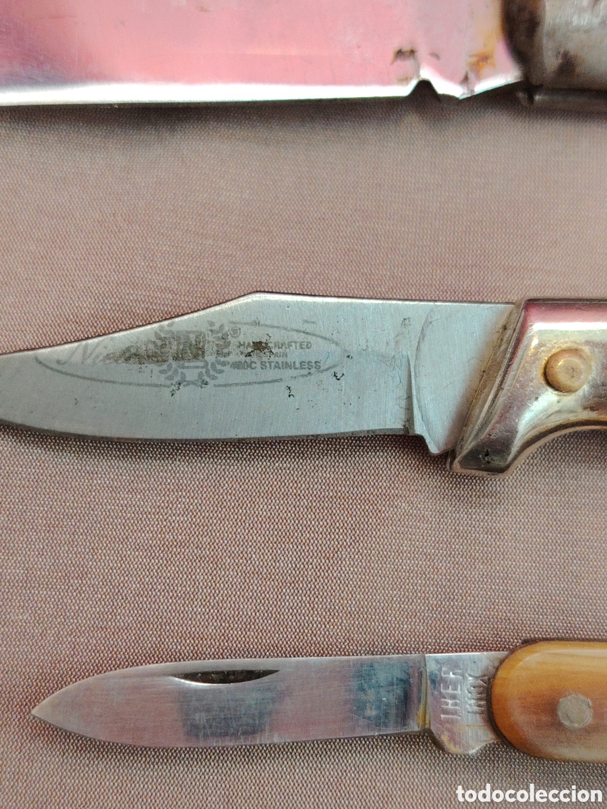 Militaria: Lote de navajas antiguas - Foto 8