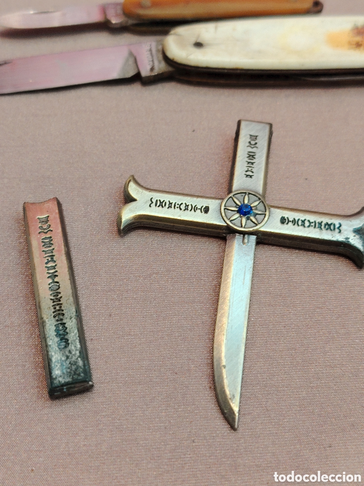 Militaria: Lote de navajas antiguas - Foto 10