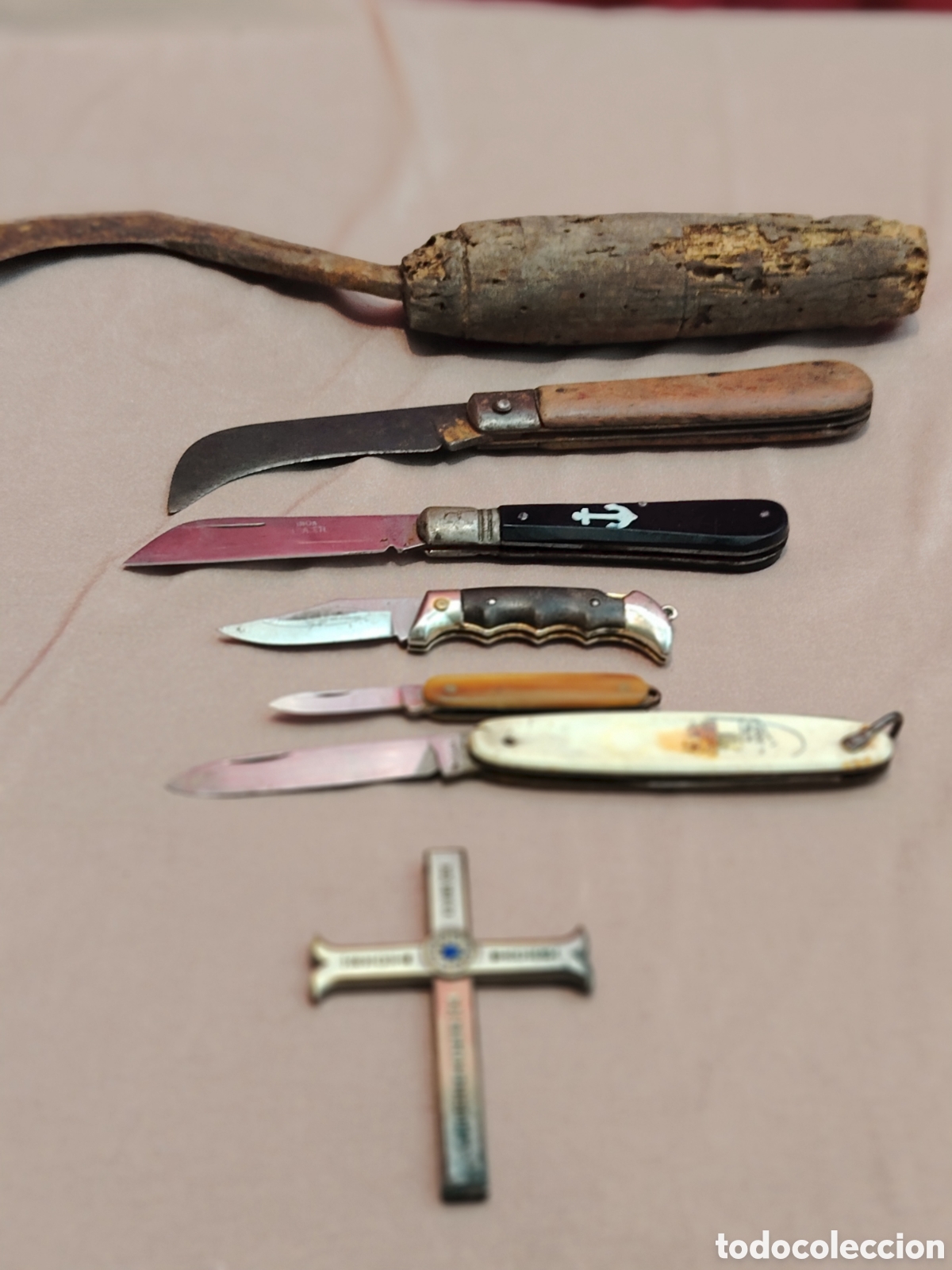 Militaria: Lote de navajas antiguas - Foto 11