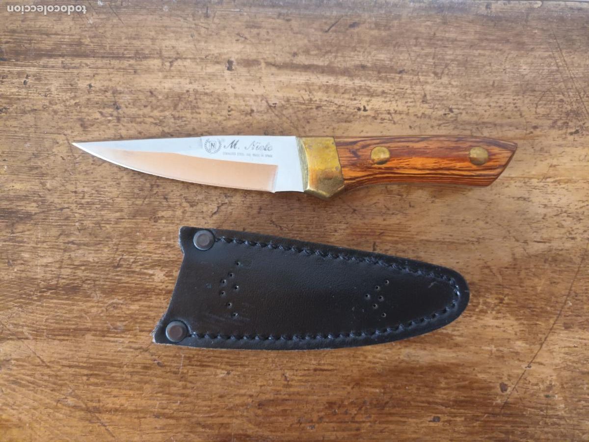 Militaria: CUCHILLO PU&Ntilde;AL N M. NIETO. TOLEDO. Caza