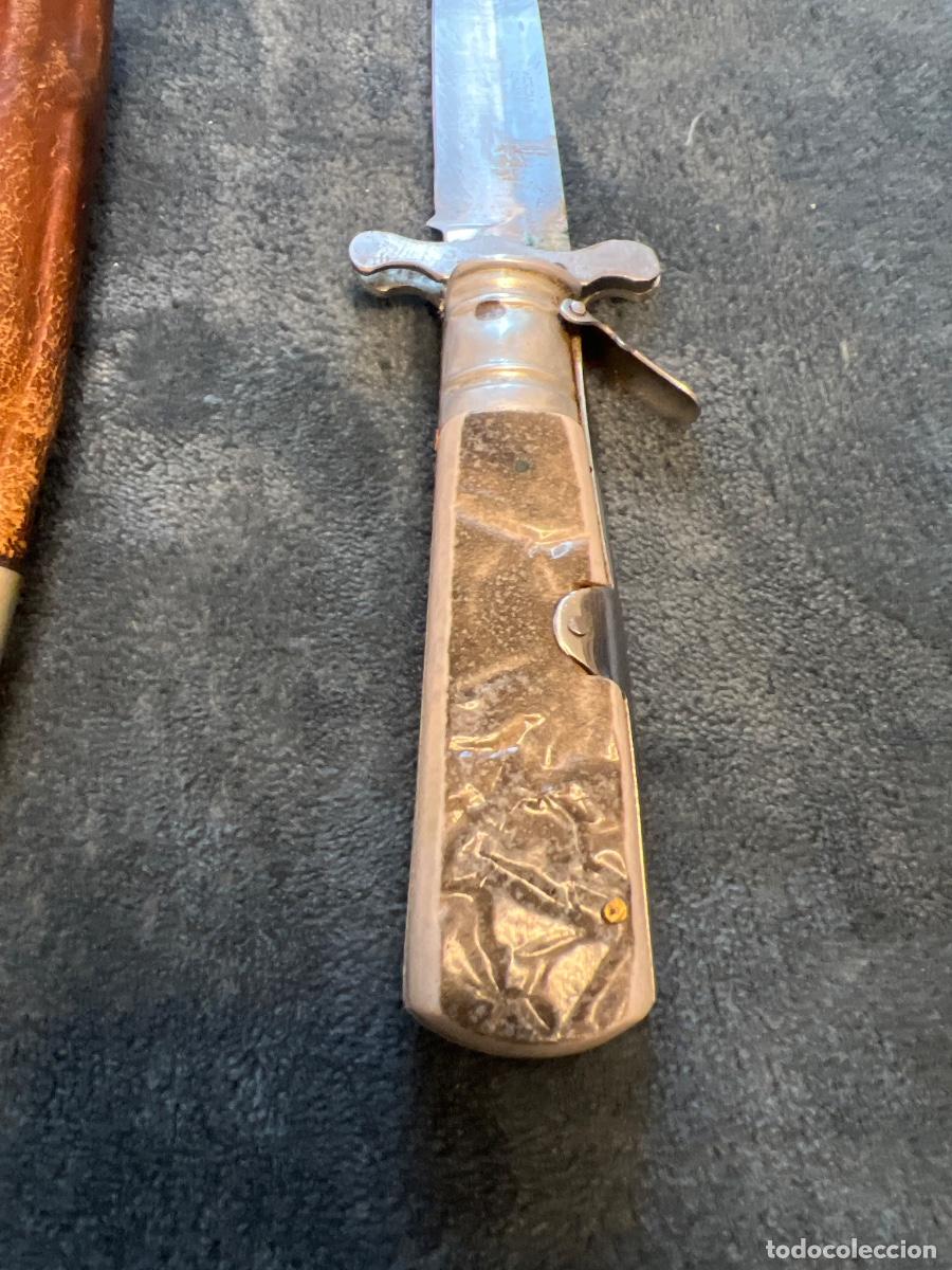 Militaria: CUCHILLO PLEGABLE ALBACETE - Foto 4