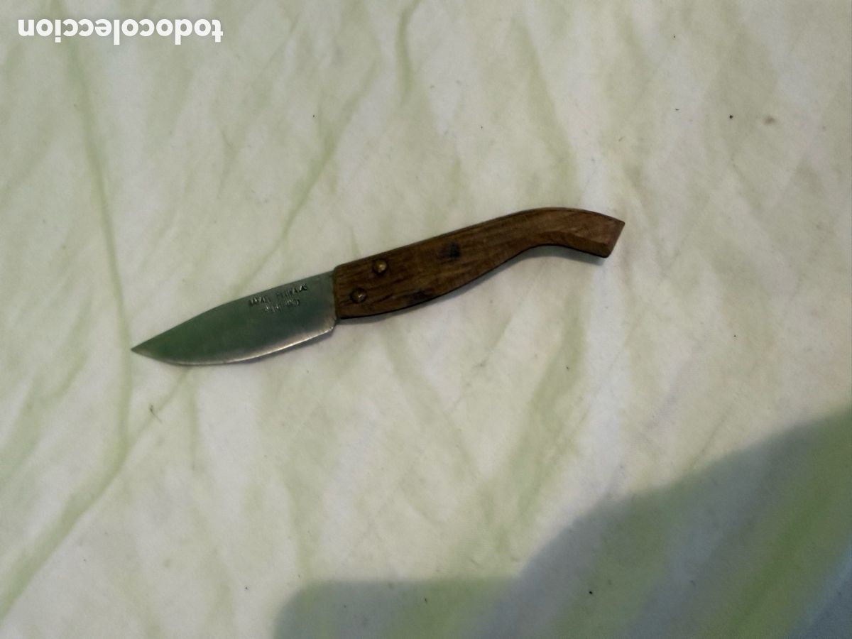 Militaria: NAVAJA RAFAEL PEDRAJAS PRIEGO C&Oacute;RDOBA &ndash; MANGO MADERA