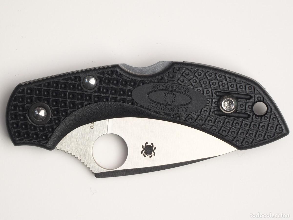 Militaria: Navaja spyderco dragonfly FRN