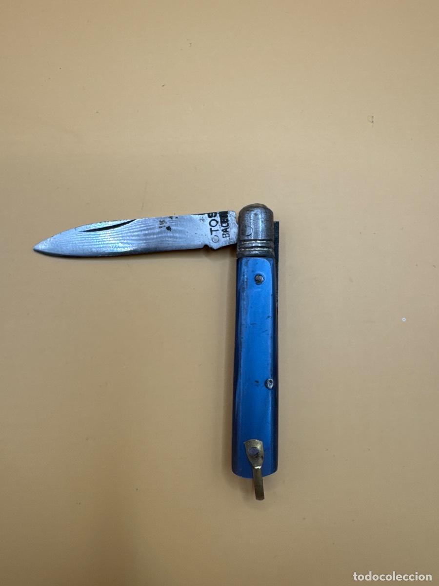 Militaria: ANTIGUA NAVAJA SOTOS ALBACETE &ndash; CACHAS AZULES &ndash; CUCHILLER&Iacute;A ESPA&Ntilde;OLA VINTAGE