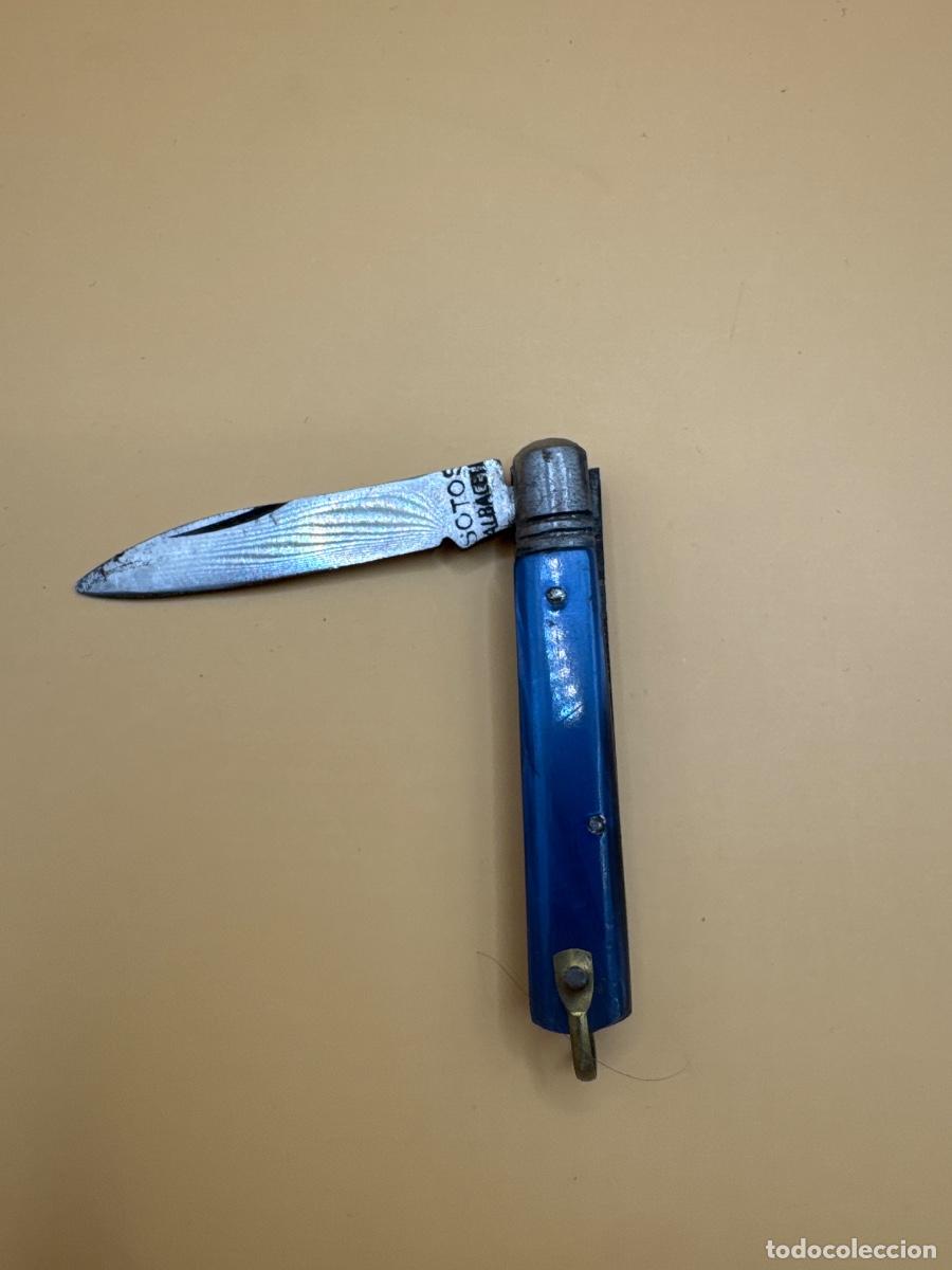 Militaria: ANTIGUA NAVAJA SOTOS ALBACETE &ndash; CACHAS AZULES &ndash; CUCHILLER&Iacute;A ESPA&Ntilde;OLA VINTAGE