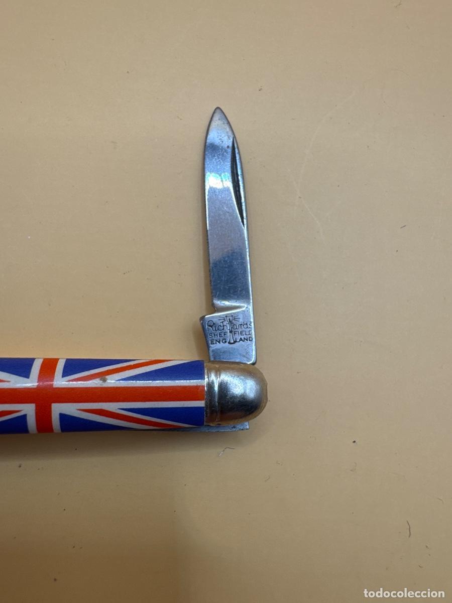 Militaria: MINI NAVAJA INGLESA LLAVERO &ndash; BANDERA UNION JACK &ndash; SOUVENIR REINO UNIDO VINTAGE