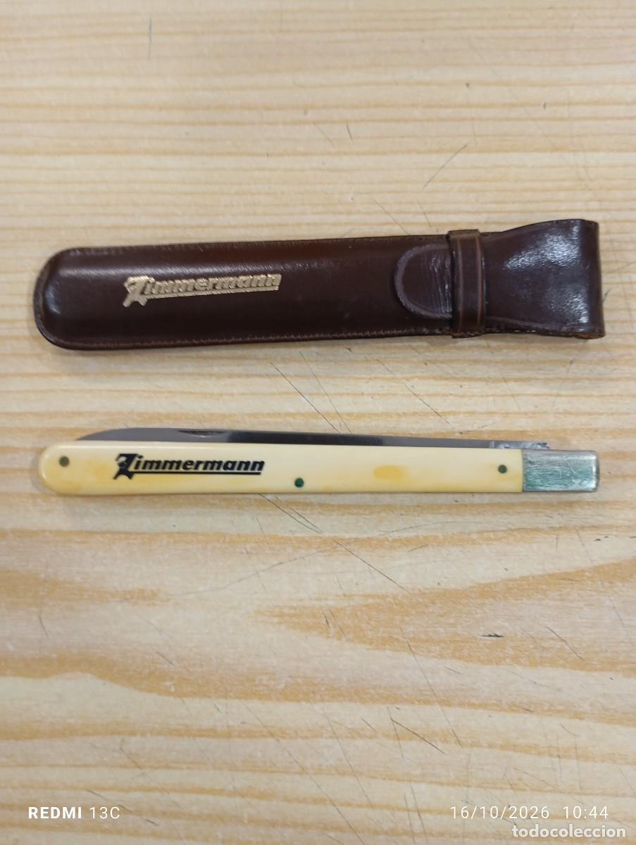 Militaria: NAVAJA ESTILETE O ABRECARTAS ZIMMERMANN -ELLER - ROSTFREI 25 CM LARGO TOTAL
