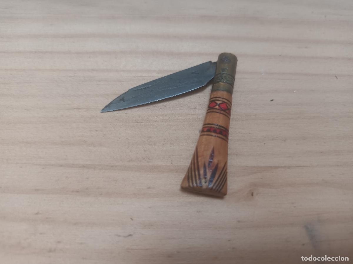 Militaria: NAVAJA TARAMUNDI. PEQUE&Ntilde;A, MINIATURA. MARCA ARTESANO A.