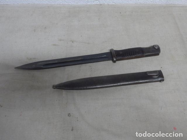 Militaria: Antigua bayoneta alemana para k98 marcada de 1940 y aguilas, alemania, original. II Guerra Mundial