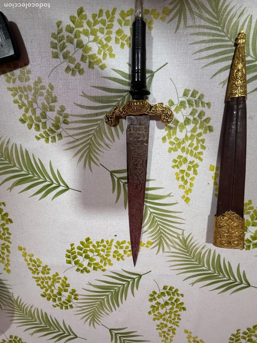 Militaria: DAGA BAYONETA DE TACO 1861 TOLEDO