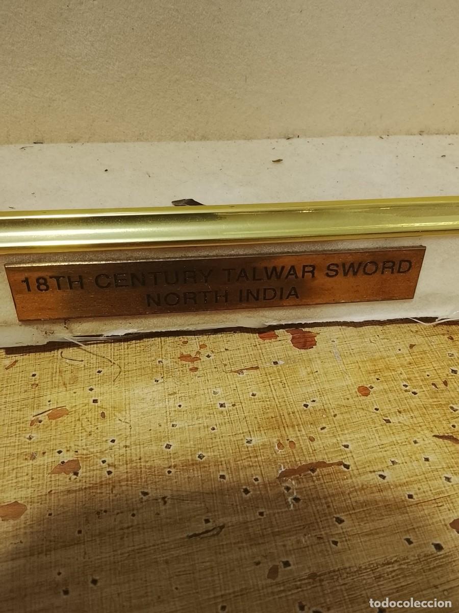 Militaria: Espada Talwar norte de india - Foto 10