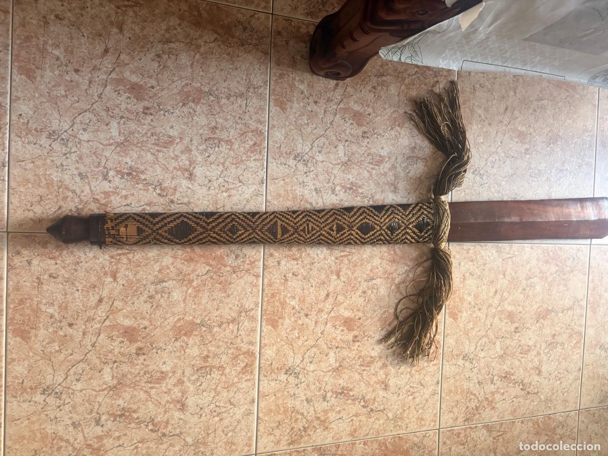 Militaria: Impresionante y rara Maza de guerra amaz&oacute;nica