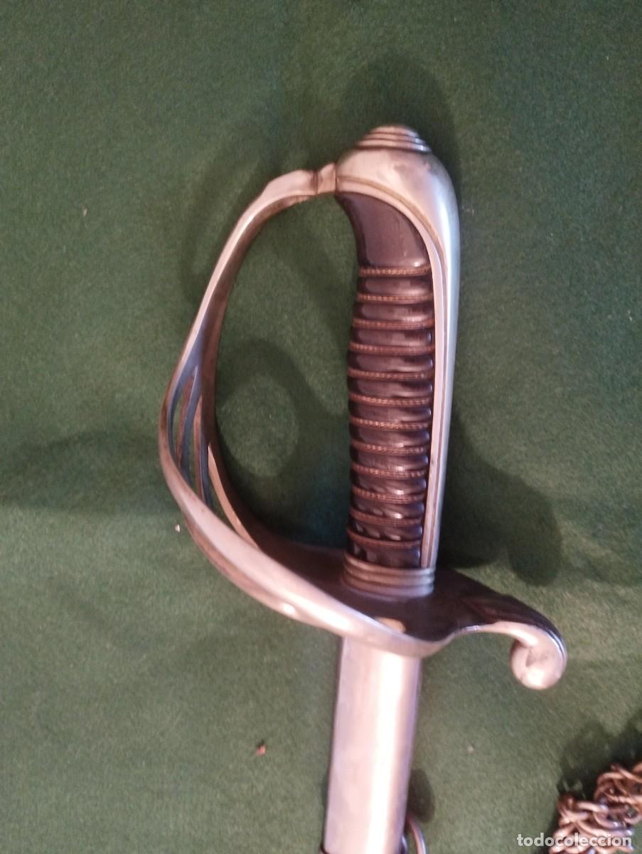 Militaria: Espada de oficial franc&eacute;s de infanter&iacute;a modelo 1882