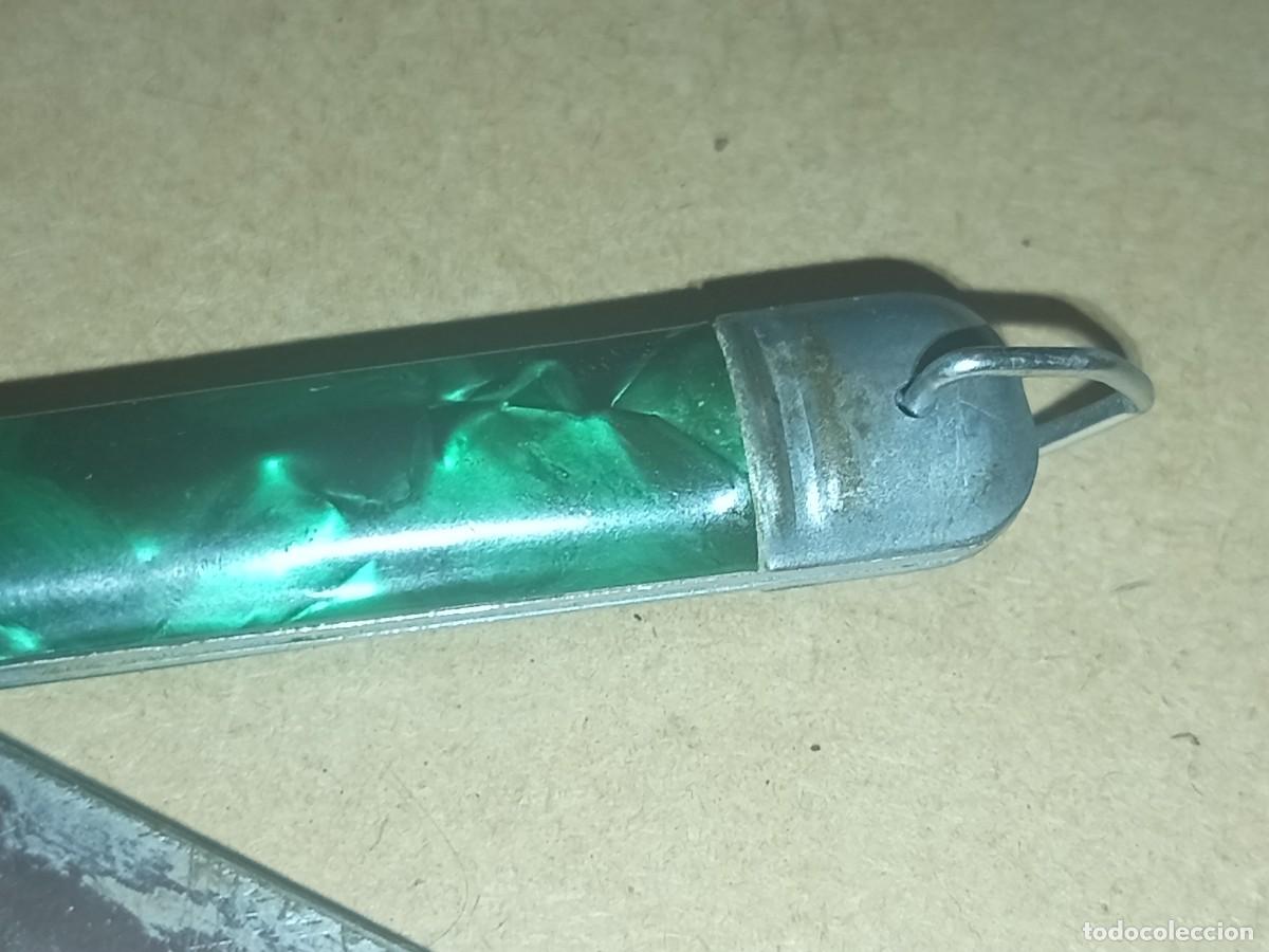Militaria: Art&iacute;culo de colecci&oacute;n antiguo original navaja - Foto 2