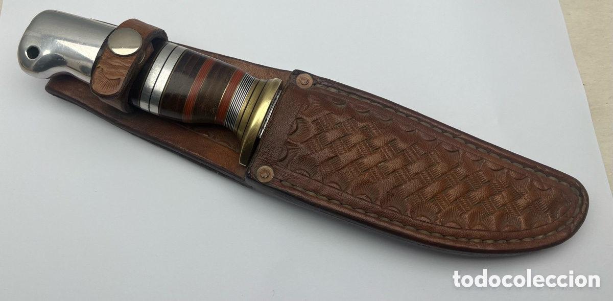 Militaria: Antiguo cuchillo 2G knives (Restaurado) - Foto 8