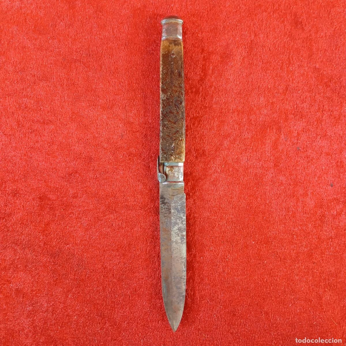 Militaria: NAVAJA DE BOLSILLO - TRADICIONAL ESPA&Ntilde;OLA - SIGLO XX - ALBACETE - 19,5 CM DE LARGO - 53