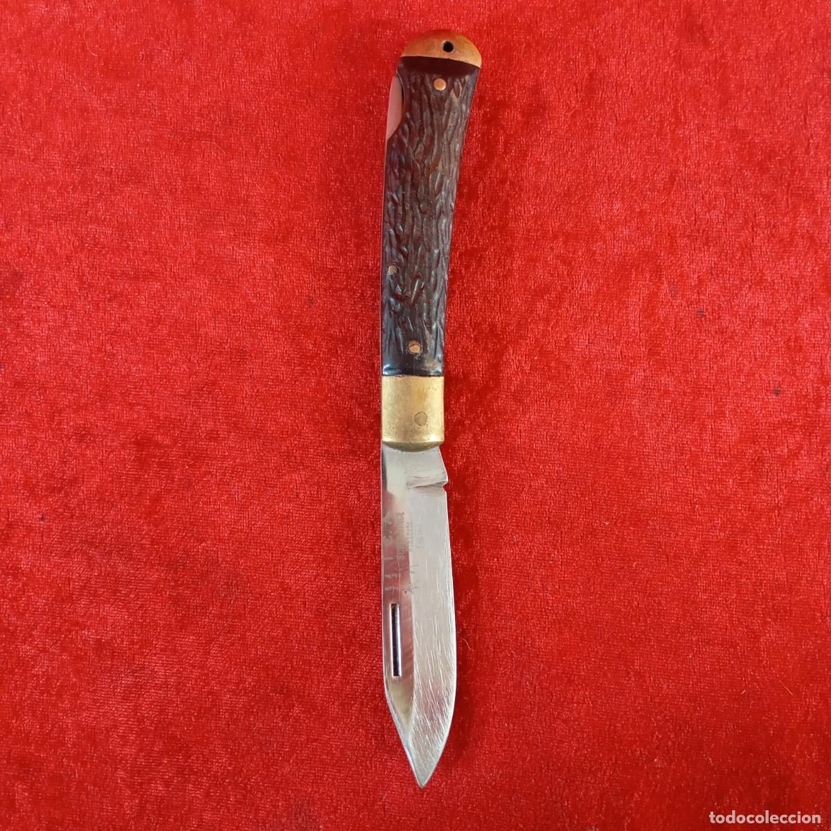 Militaria: NAVAJA DE BOLSILLO - TRADICIONAL ESPA&Ntilde;OLA - SIGLO XX - SUPER LINCE, ALBACETE - 21 CM DE LARGO - 54